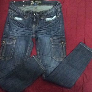 Antique Rivet skinny jeans